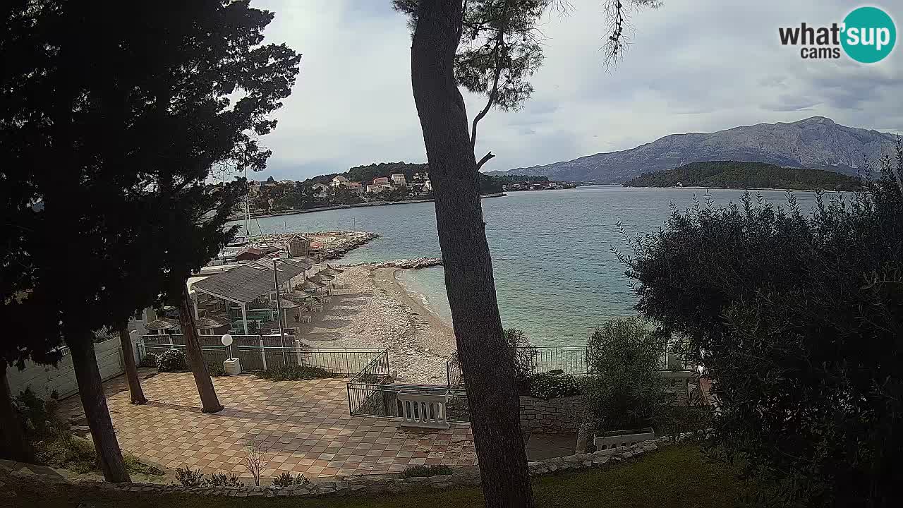 Webcam Lumbarda – Prvi Žal Strand – Korčula