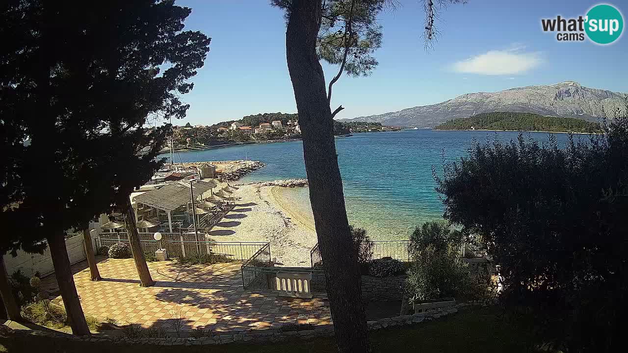 Webcam Lumbarda – Prvi Žal Strand – Korčula