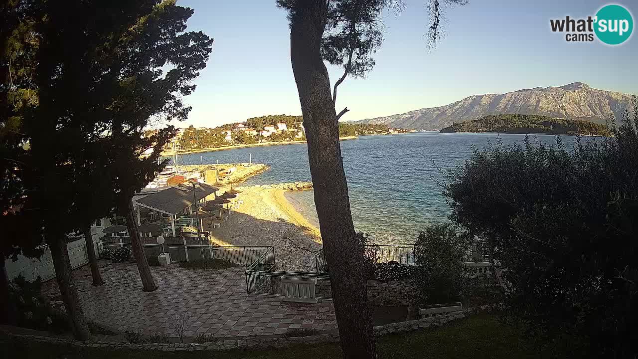 Webcam Lumbarda – Prvi Žal Strand – Korčula