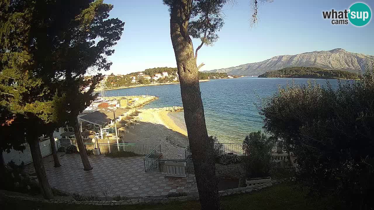 Webcam Lumbarda – Prvi Žal Strand – Korčula
