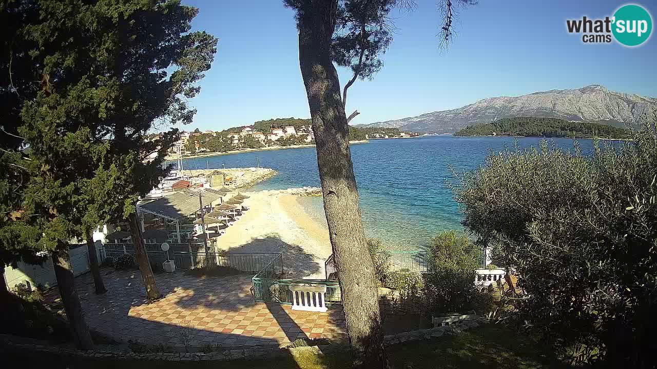 Webcam Lumbarda – Prvi Žal Strand – Korčula