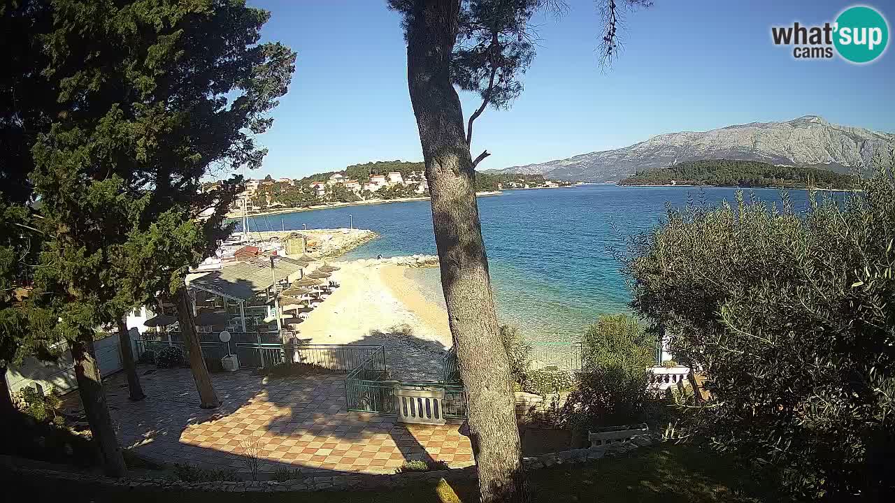 Webcam Lumbarda – Prvi Žal Strand – Korčula