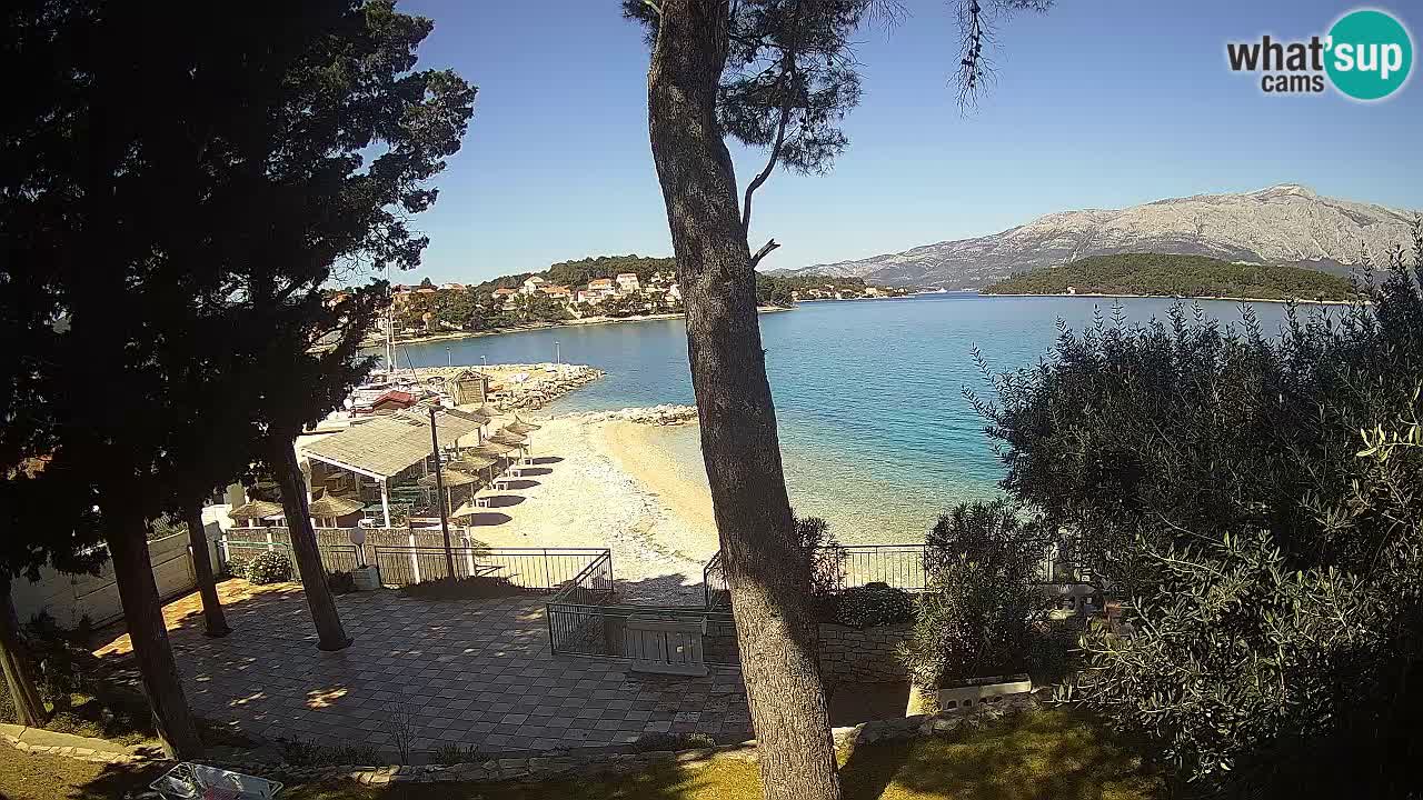 Webcam Lumbarda – Prvi Žal Strand – Korčula