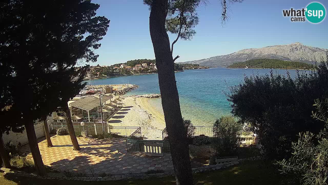 Webcam Lumbarda – Prvi Žal Strand – Korčula