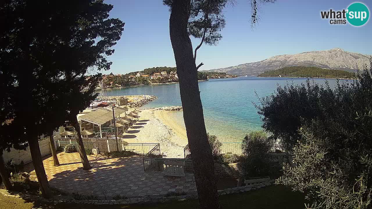 Webcam Lumbarda – Prvi Žal Strand – Korčula