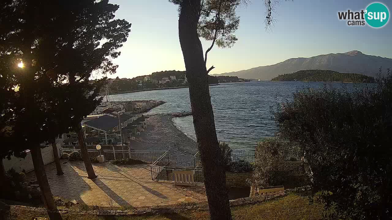 Webcam Lumbarda – Prvi Žal Strand – Korčula