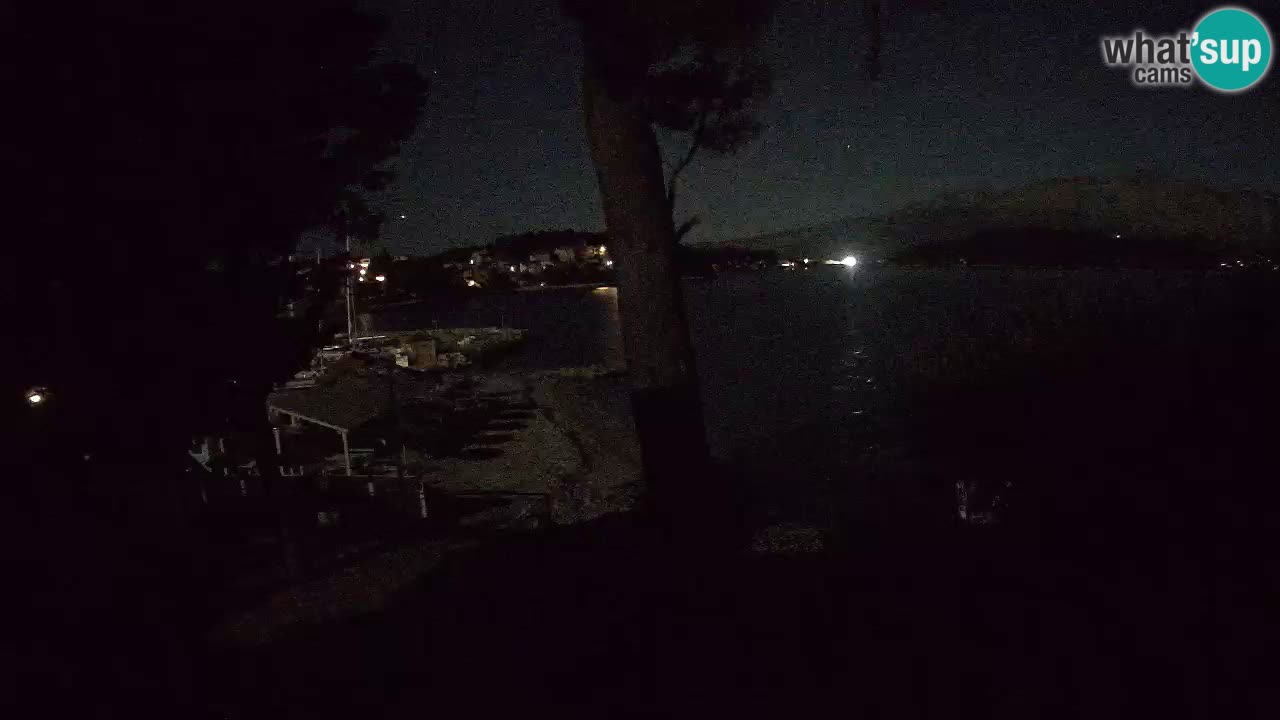 Livecam Lumbarda – Spiaggia Prvi Žal – Korčula