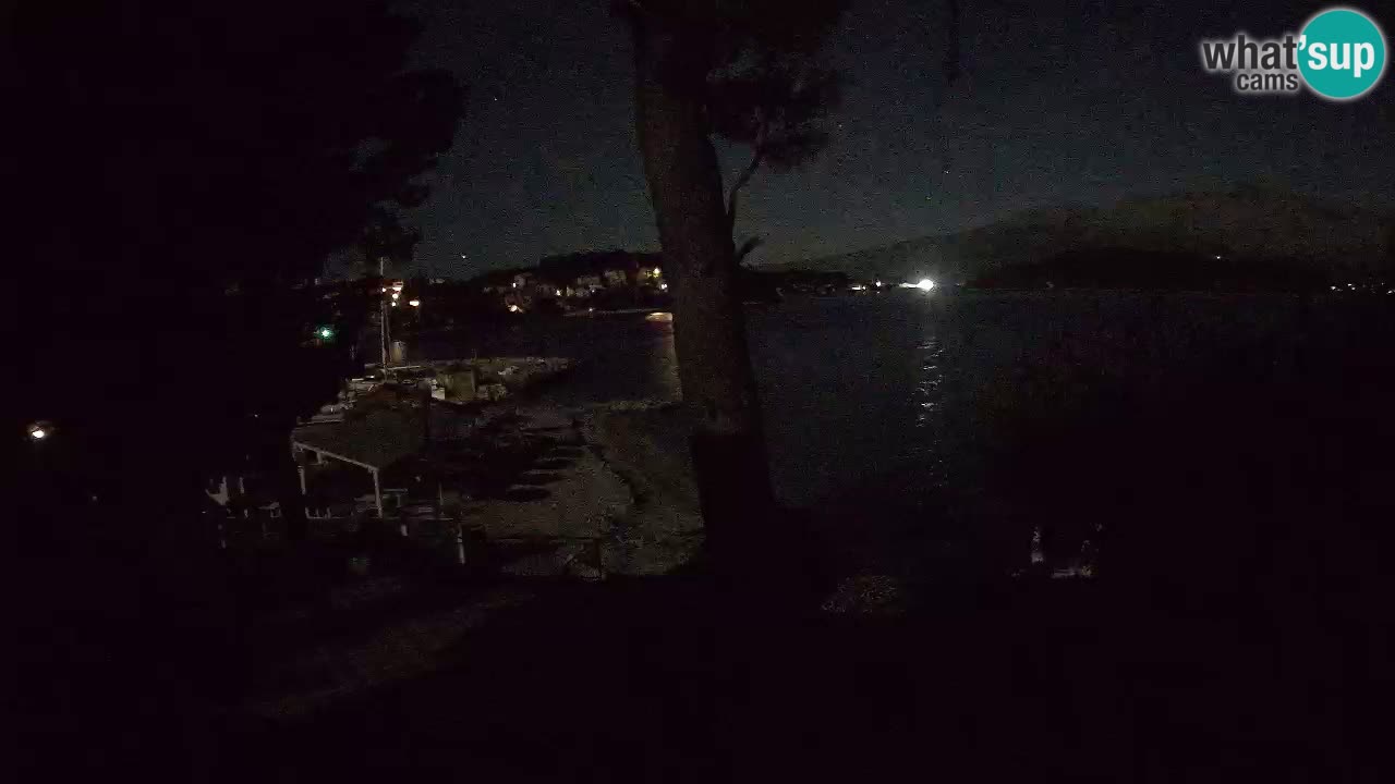 Web kamera Lumbarda – Plaža Prvi Žal – Korčula