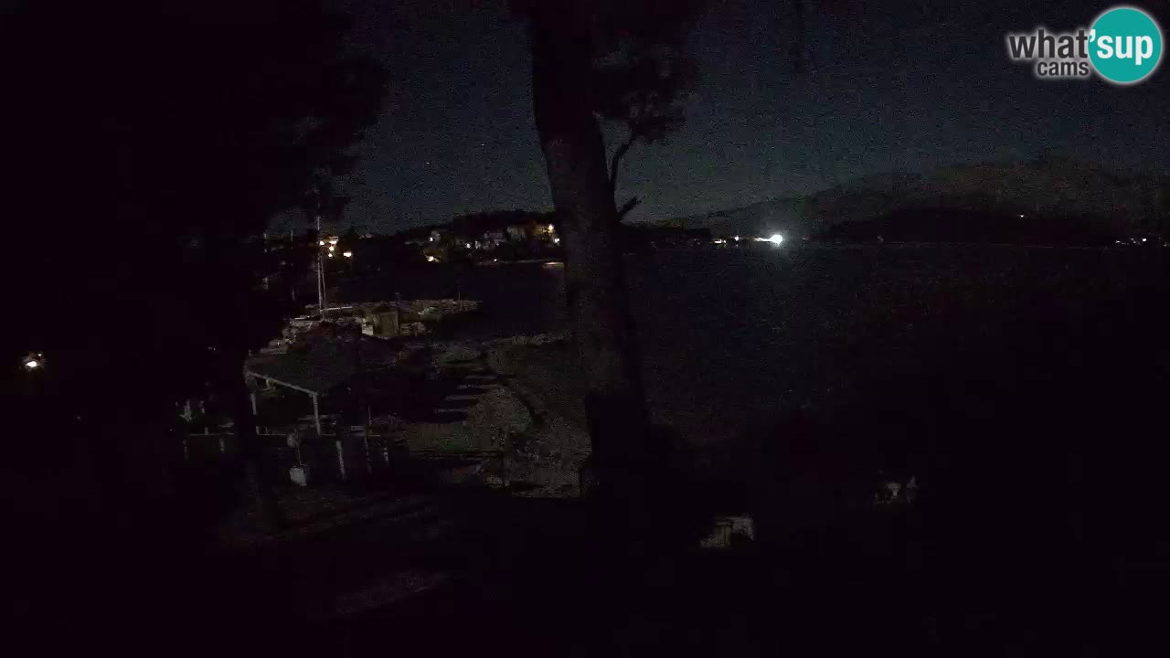 Webcam live Lumbarda – Plage Prvi Žal – Korčula