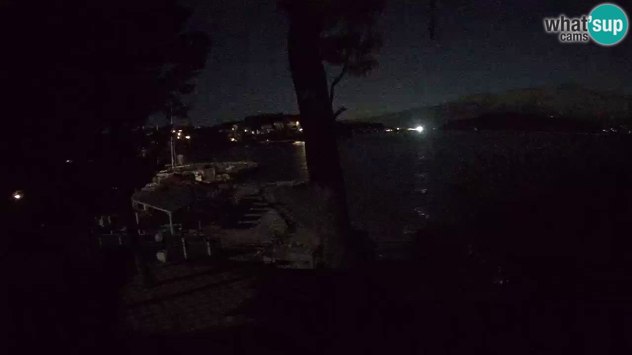 Livecam Lumbarda – Spiaggia Prvi Žal – Korčula