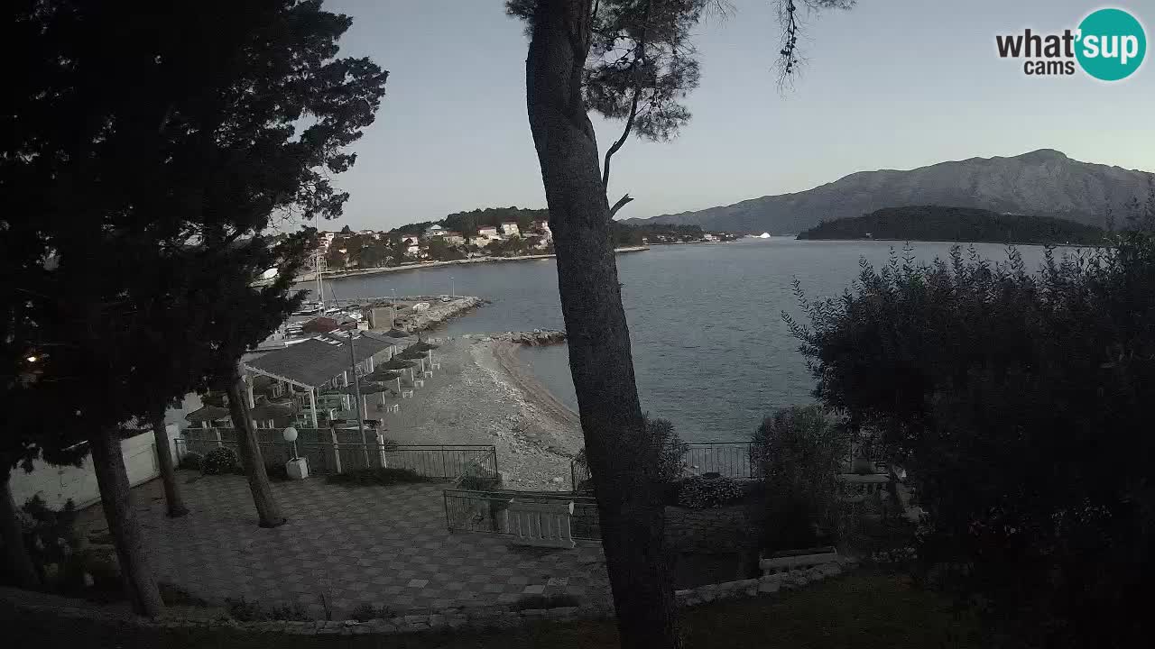 Webcam Lumbarda – Prvi Žal Strand – Korčula