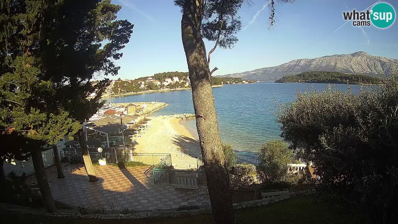 Webcam Lumbarda – Prvi Žal Strand – Korčula