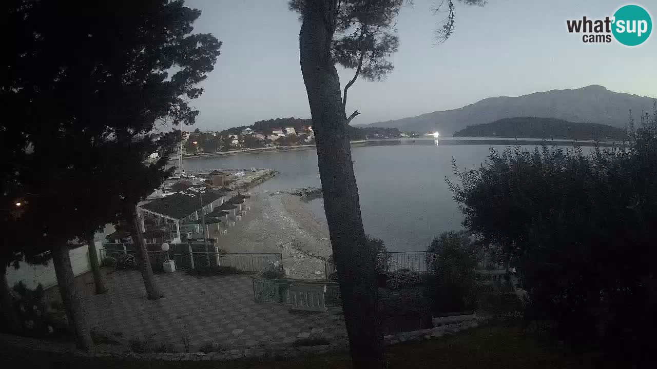 Webcam Lumbarda – Prvi Žal beach – Korčula