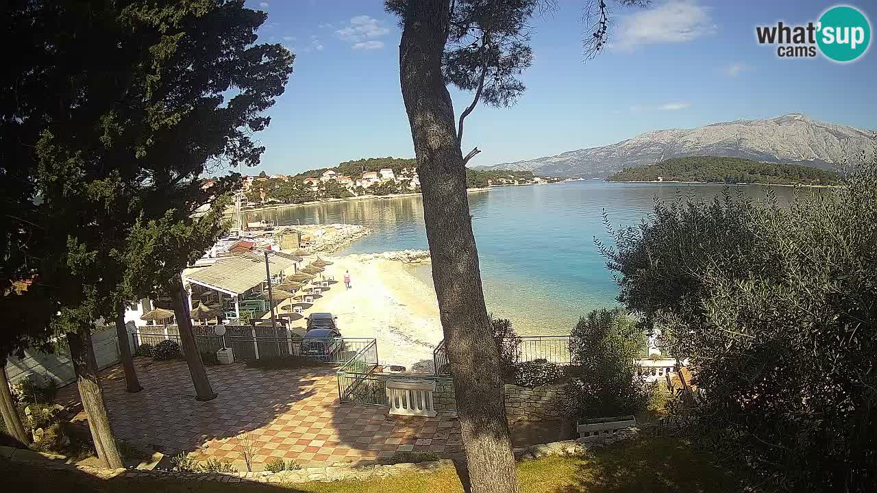 Webcam Lumbarda – Prvi Žal beach – Korčula