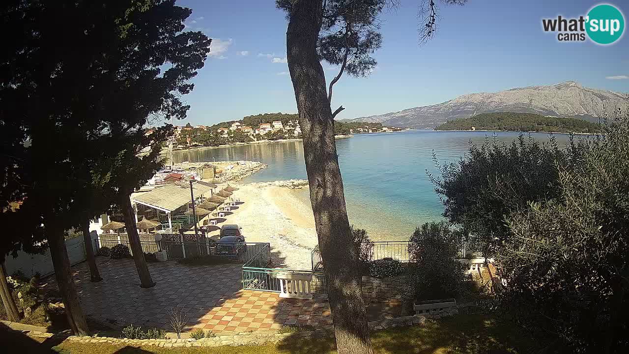 Webcam Lumbarda – Prvi Žal Strand – Korčula
