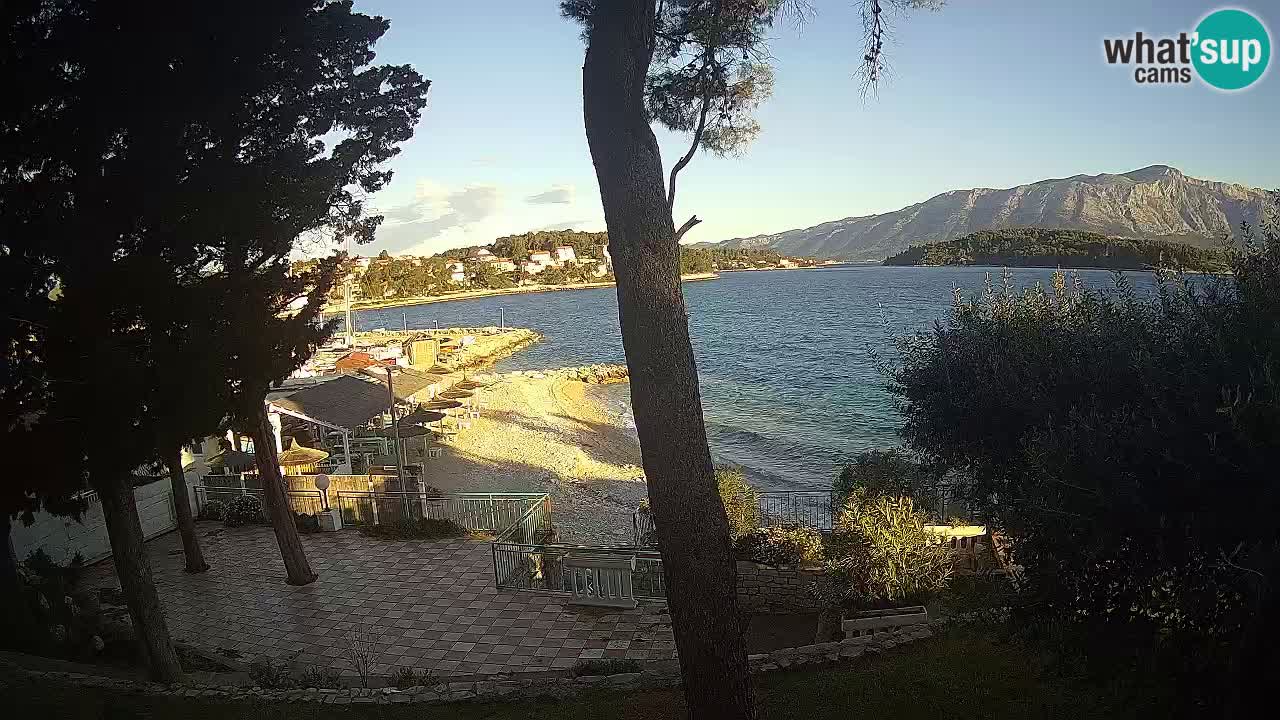 Webcam Lumbarda – Prvi Žal beach – Korčula