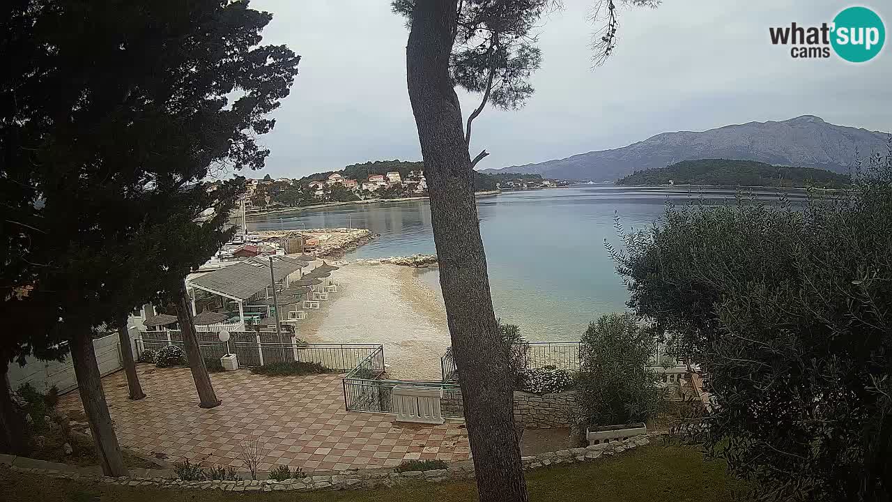Webcam Lumbarda – Prvi Žal beach – Korčula
