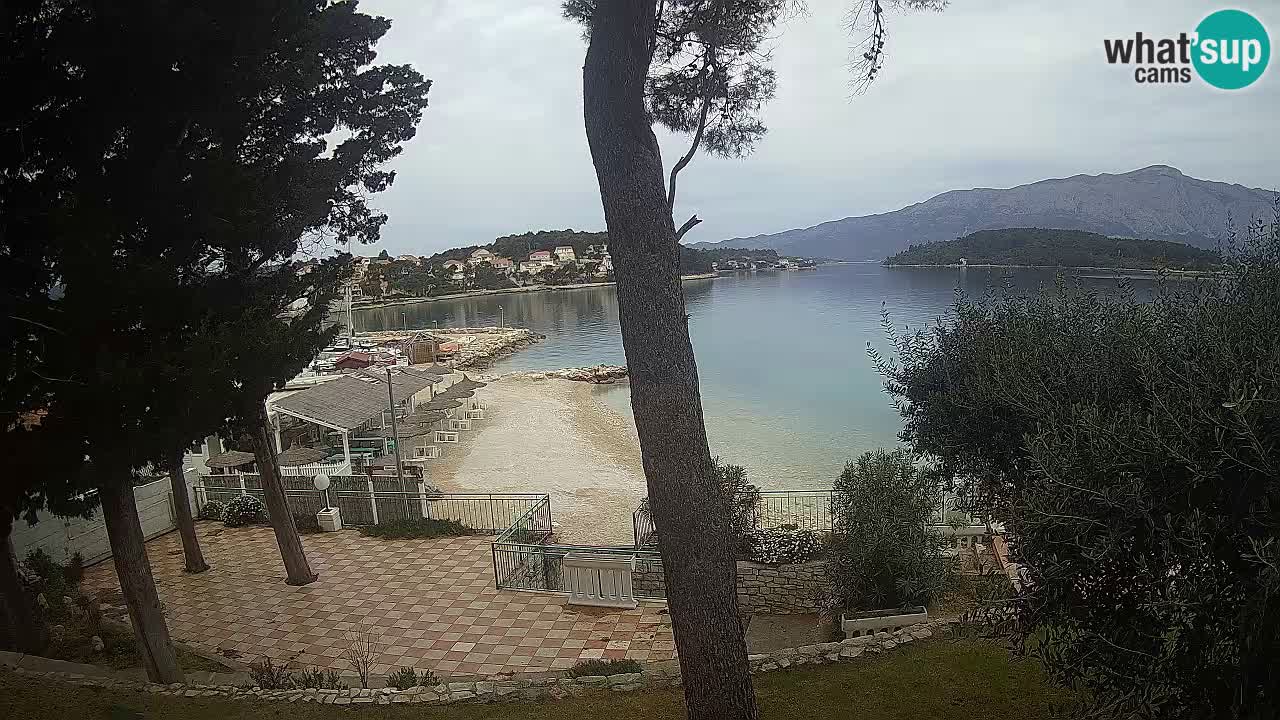 Webcam Lumbarda – Prvi Žal beach – Korčula