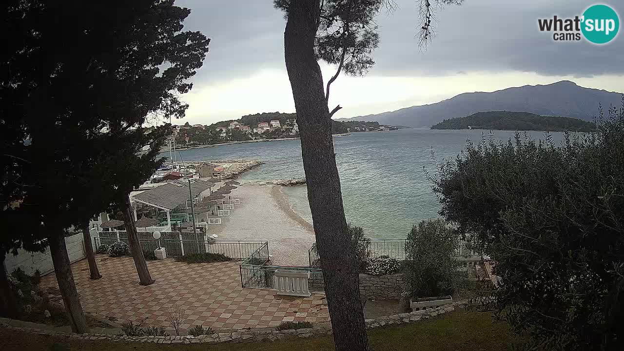 Web kamera Lumbarda – Plaža Prvi Žal – Korčula