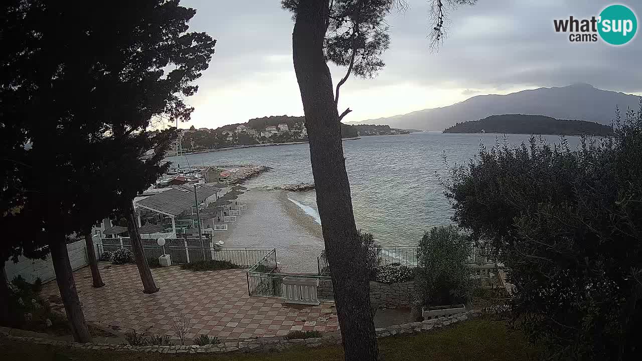 Web kamera Lumbarda – Plaža Prvi Žal – Korčula
