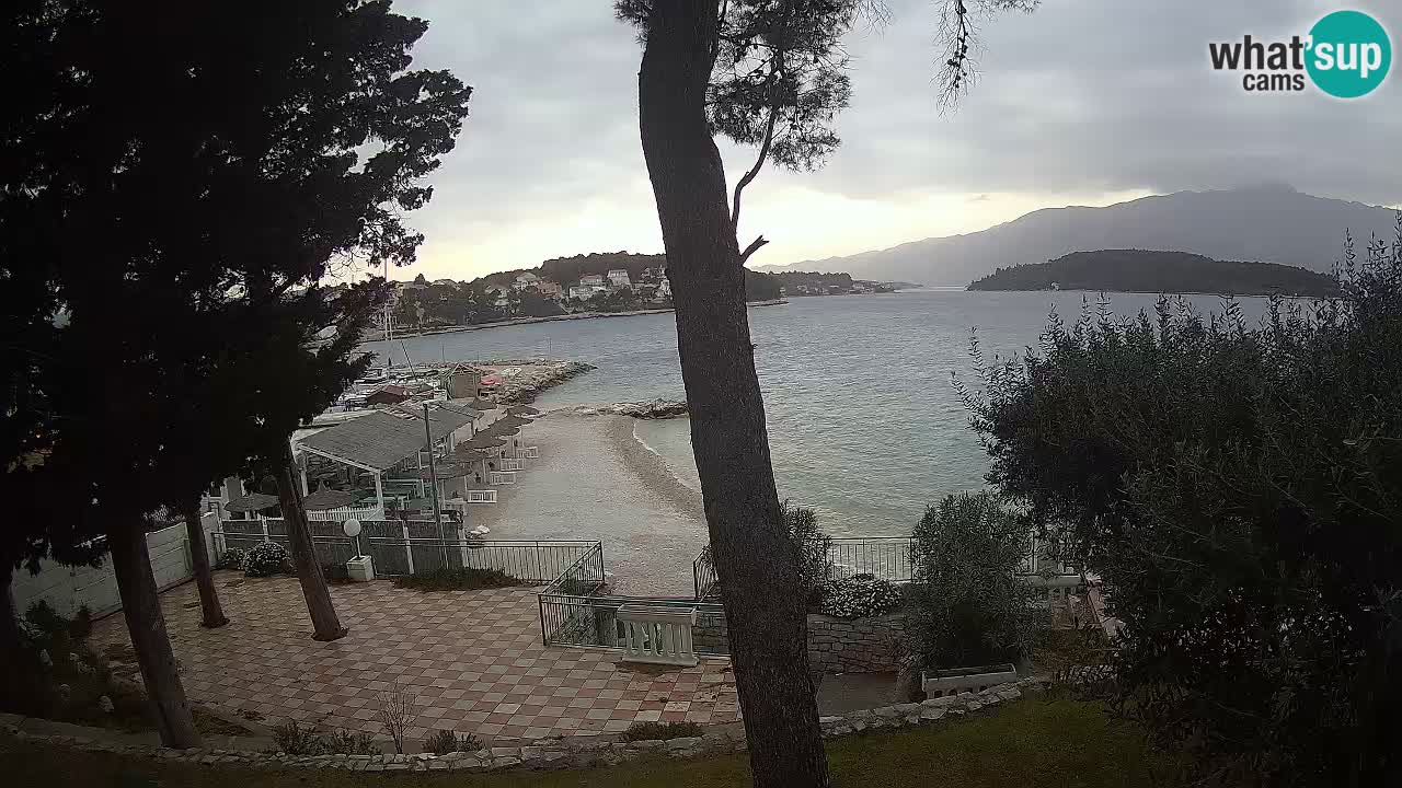 Web kamera Lumbarda – Plaža Prvi Žal – Korčula