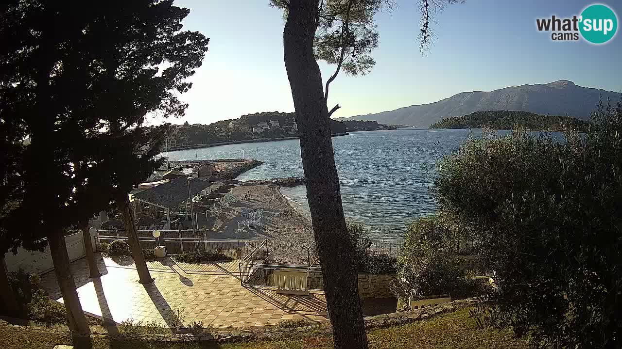 Camera en vivo Lumbarda – Playa Prvi Žal – Korčula