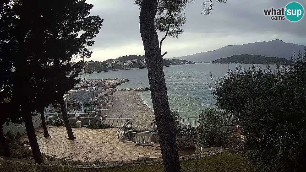 Webcam live Lumbarda – Plage Prvi Žal – Korčula