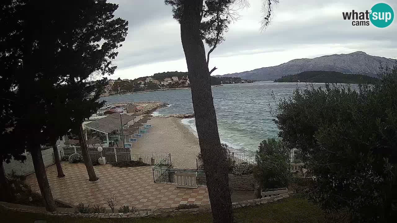 Web kamera Lumbarda – Plaža Prvi Žal – Korčula