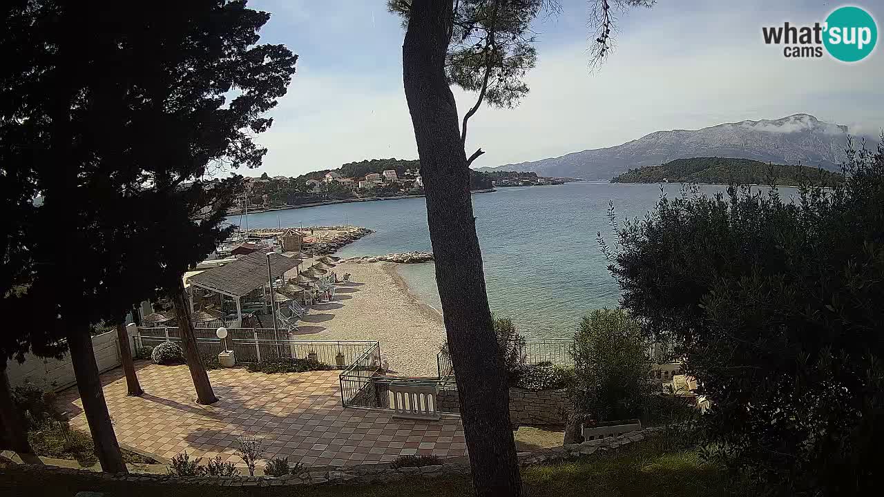 Webcam Lumbarda – Prvi Žal Strand – Korčula
