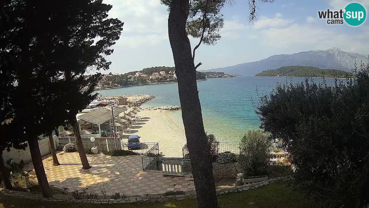 Webcam Lumbarda – Prvi Žal Strand – Korčula