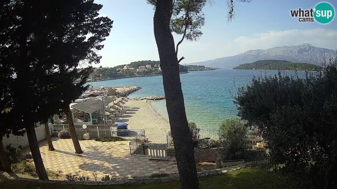 Webcam Lumbarda – Prvi Žal Strand – Korčula