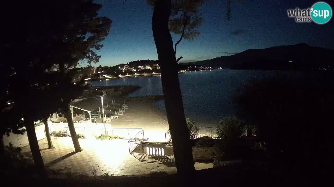 Spletna kamera Lumbarda – Plaža Prvi Žal – Korčula