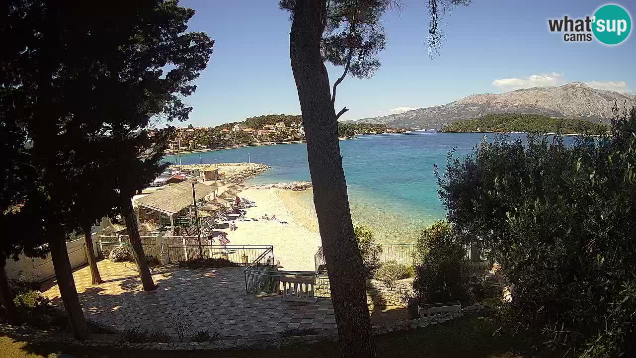Webcam Lumbarda – Prvi Žal Strand – Korčula