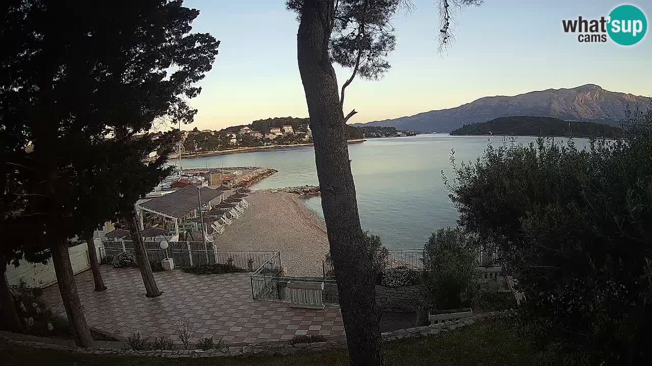 Webcam Lumbarda – Prvi Žal beach – Korčula