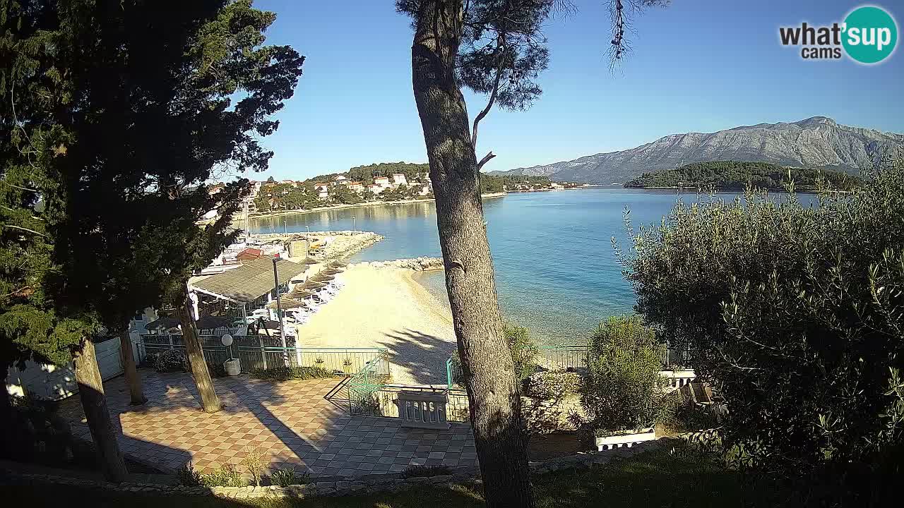 Webcam Lumbarda – Prvi Žal Strand – Korčula