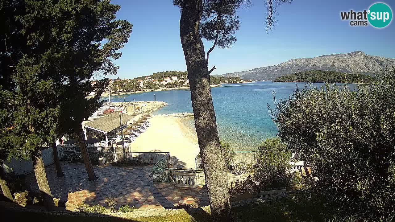 Webcam Lumbarda – Prvi Žal Strand – Korčula