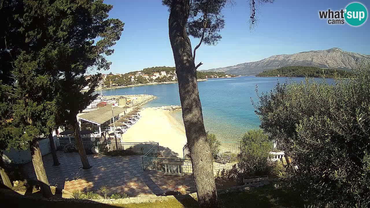 Webcam Lumbarda – Prvi Žal Strand – Korčula