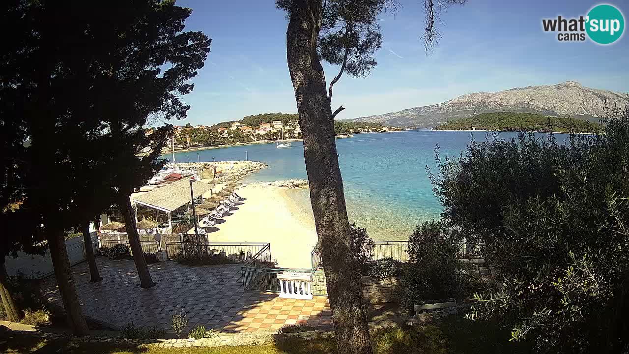 Webcam Lumbarda – Prvi Žal Strand – Korčula
