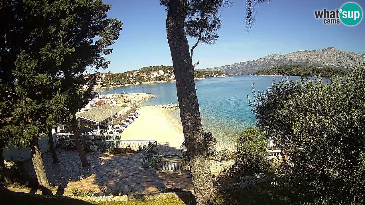 Webcam Lumbarda – Prvi Žal Strand – Korčula