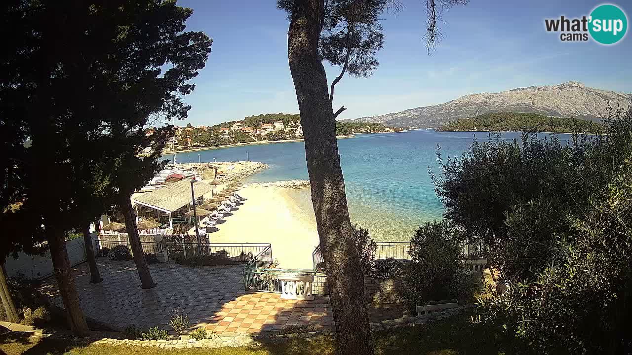 Webcam Lumbarda – Prvi Žal Strand – Korčula