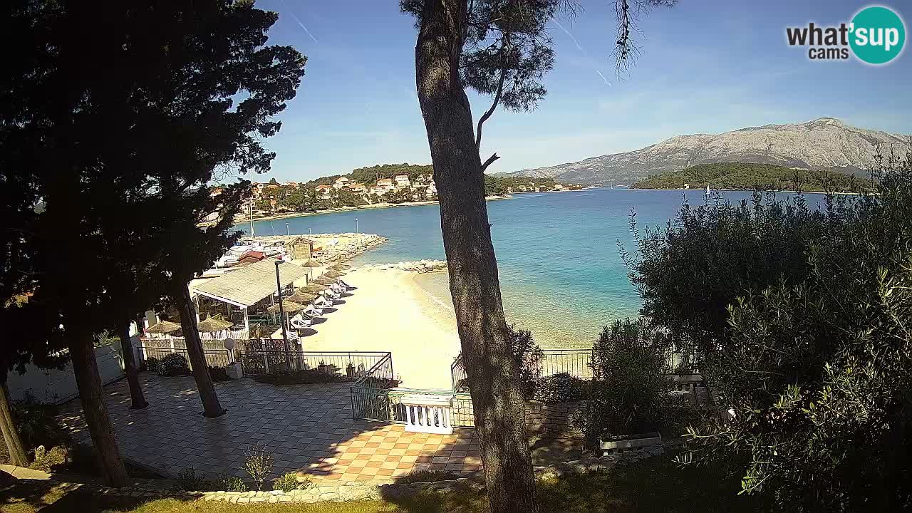 Webcam Lumbarda – Prvi Žal Strand – Korčula