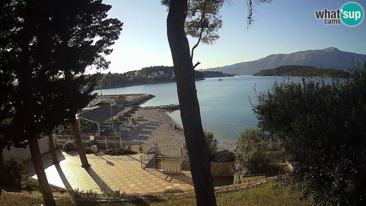 Webcam Lumbarda – Prvi Žal beach – Korčula
