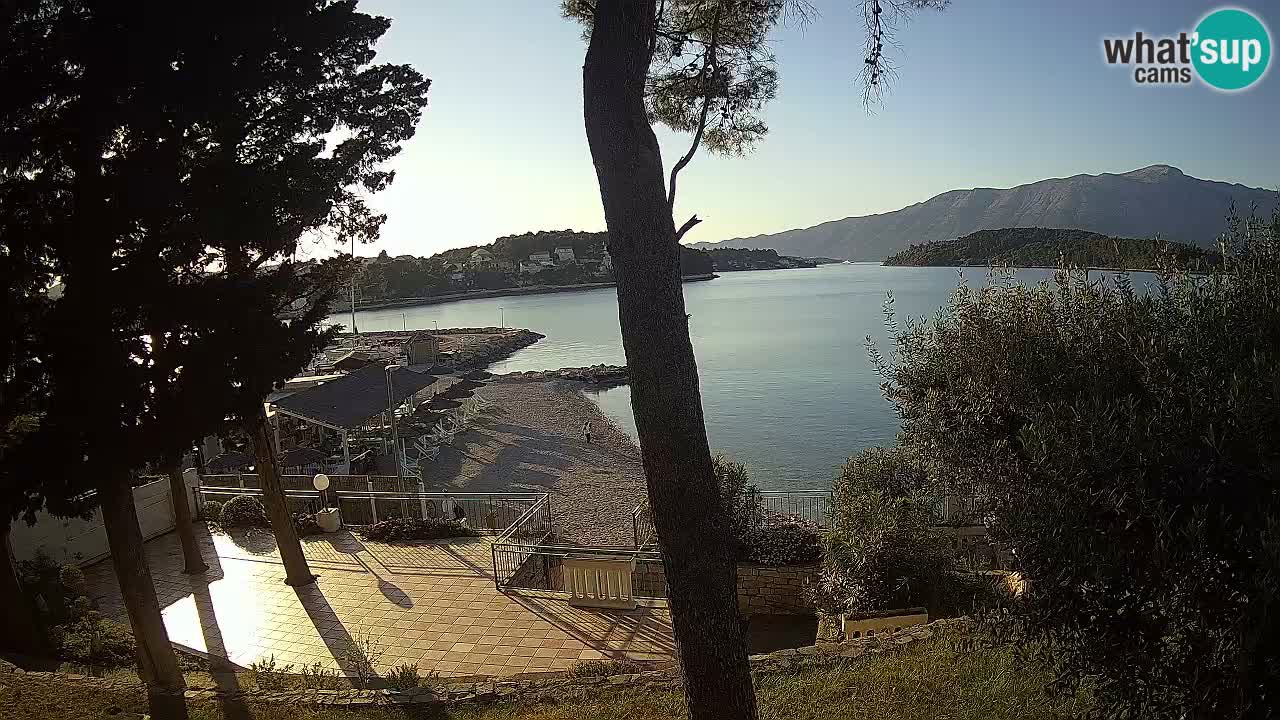 Webcam Lumbarda – Prvi Žal beach – Korčula