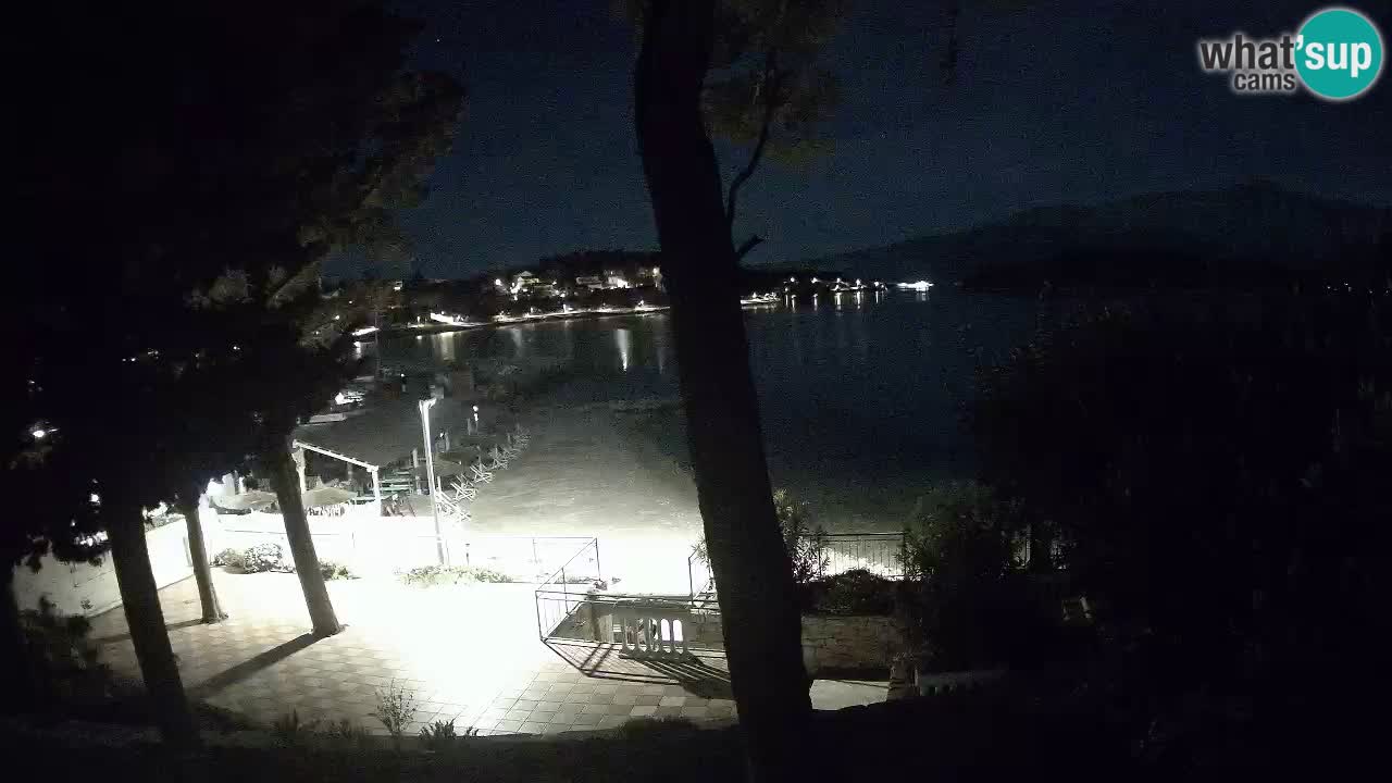 Web kamera Lumbarda – Plaža Prvi Žal – Korčula