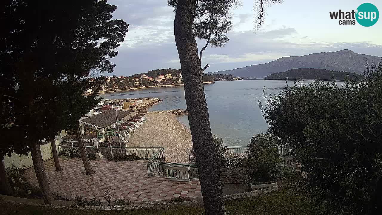 Webcam Lumbarda – Prvi Žal Strand – Korčula