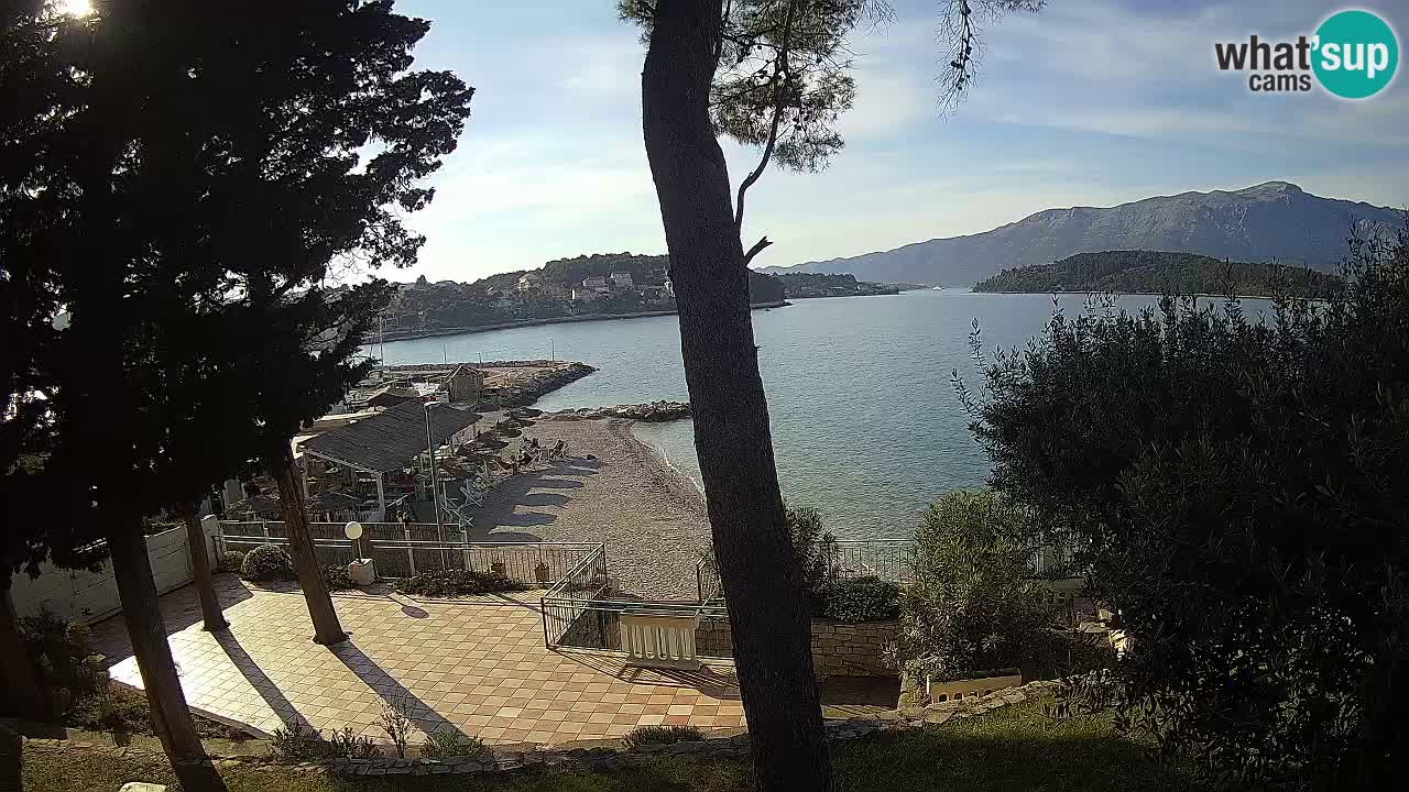 Webcam Lumbarda – Prvi Žal Strand – Korčula