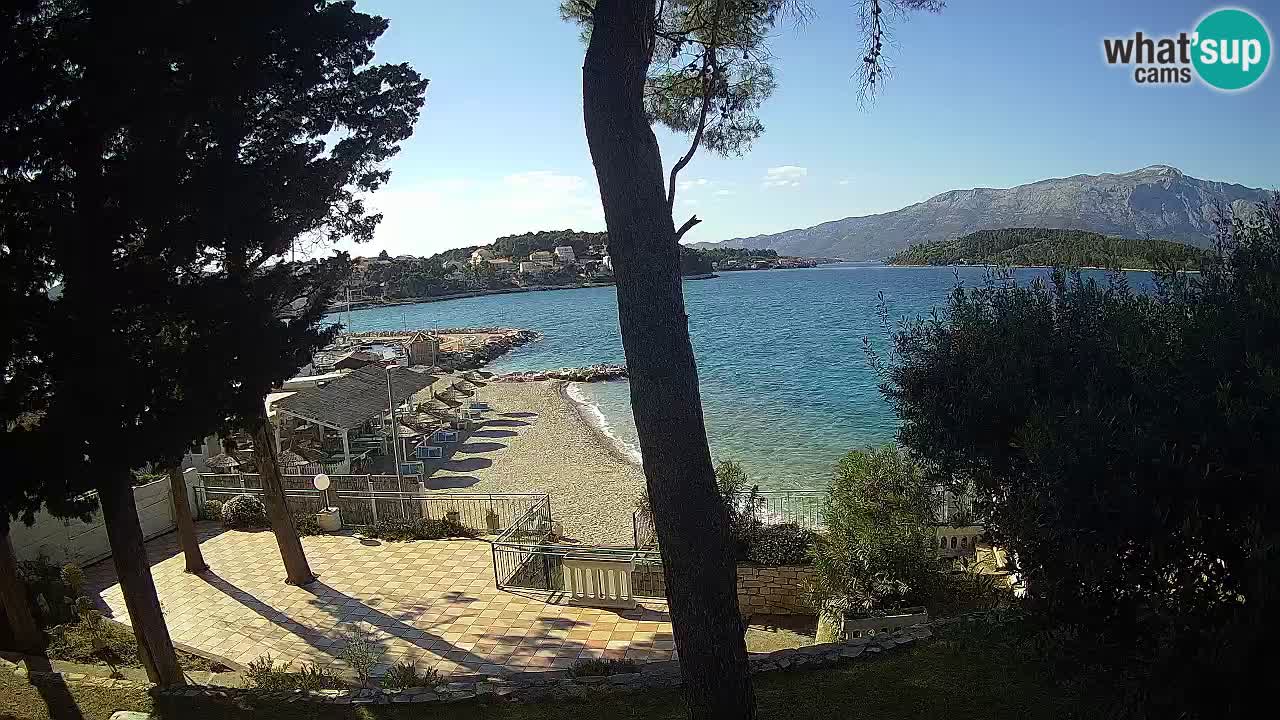 Webcam Lumbarda – Prvi Žal Strand – Korčula