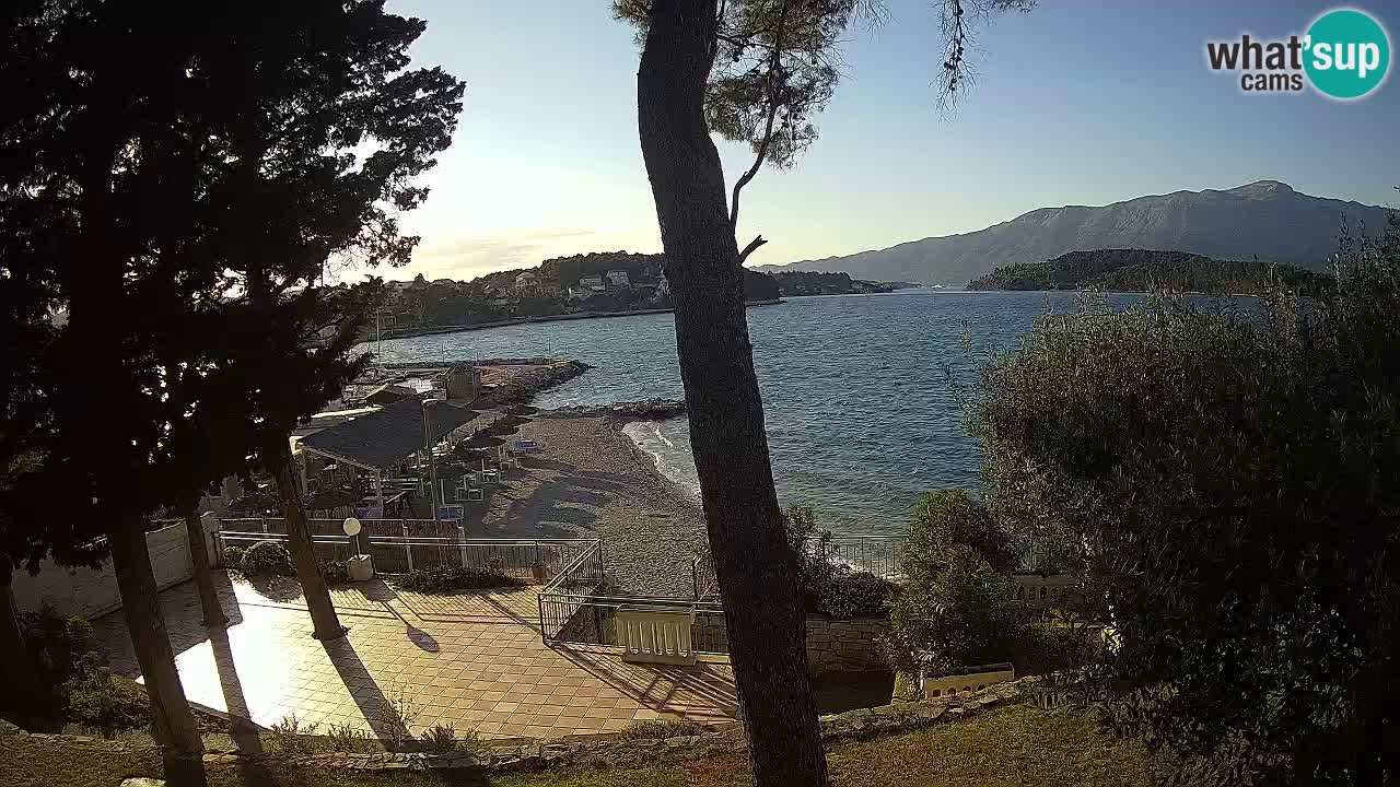 Webcam Lumbarda – Prvi Žal Strand – Korčula