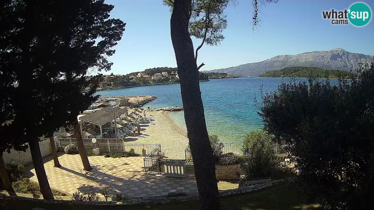 Webcam Lumbarda – Prvi Žal Strand – Korčula