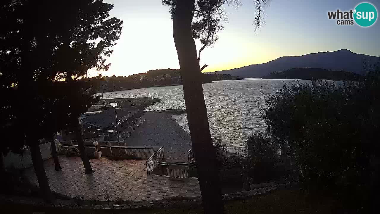 Camera en vivo Lumbarda – Playa Prvi Žal – Korčula